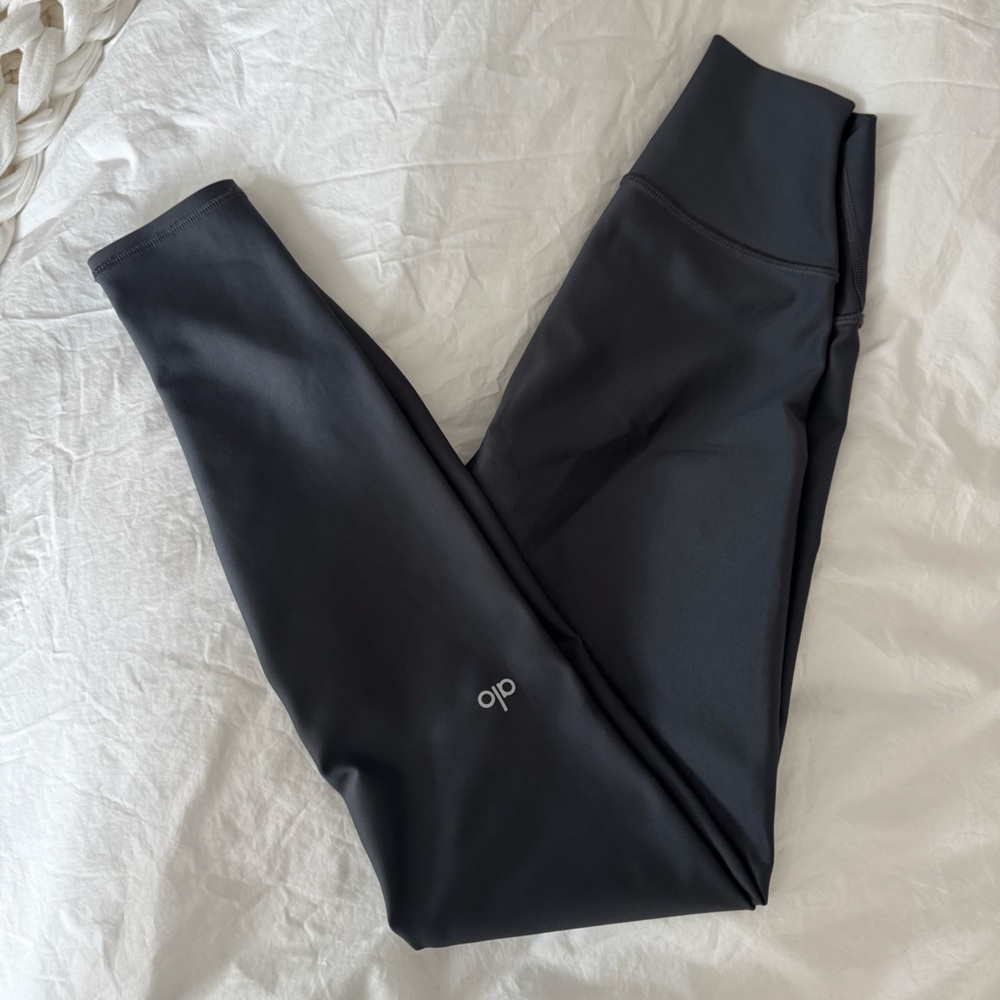 Alo High-Waist Airlift Legging Anthracite Size XS